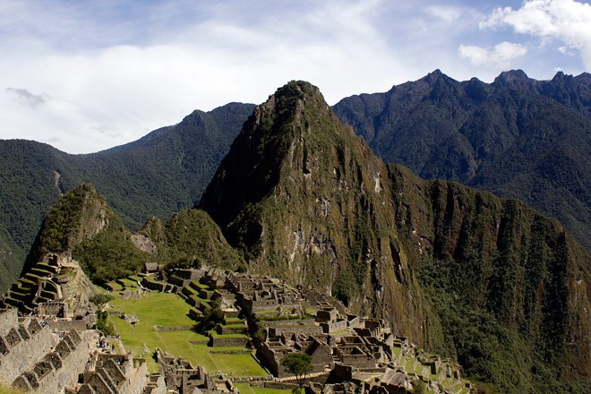 Machu Picchu. I have photos of inside the ancient city, but I think the journey itself was the best part. 
