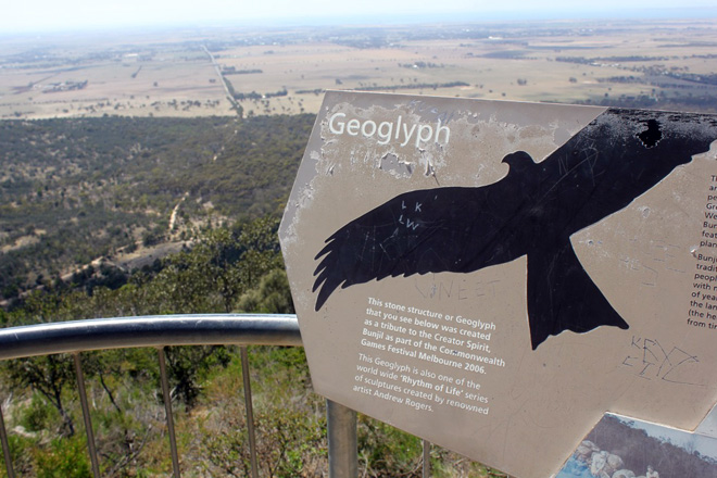 Geoglyph sign