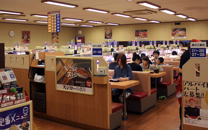 Eat out: kaiten sushi!